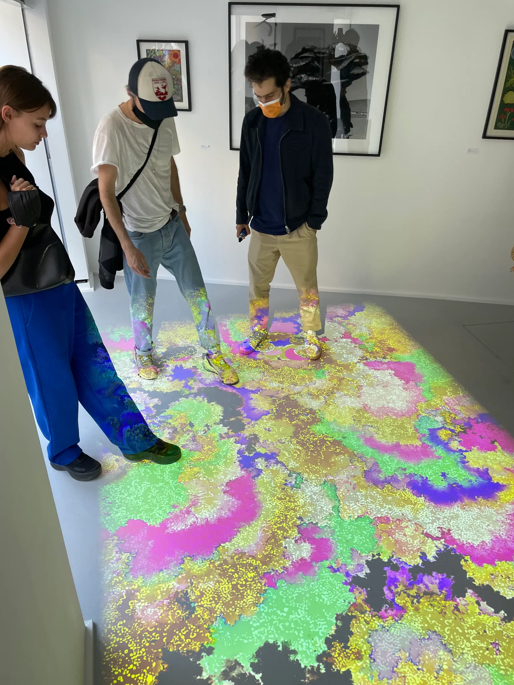 Mycelium — sol génératif interactif — visuel 5