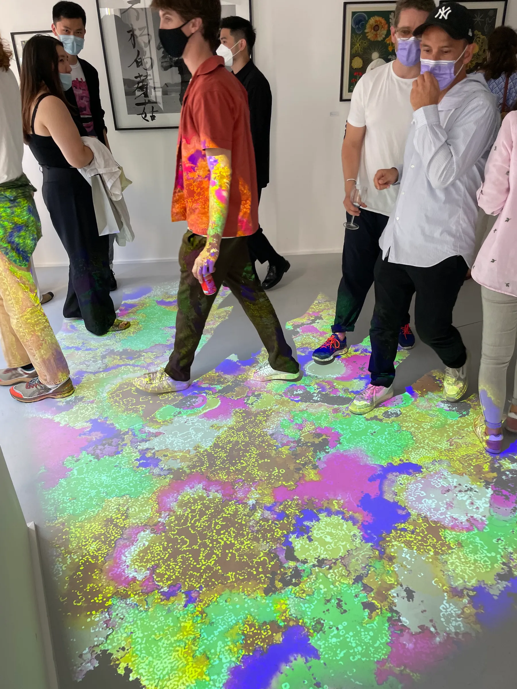 Mycelium — sol génératif interactif — visuel 7