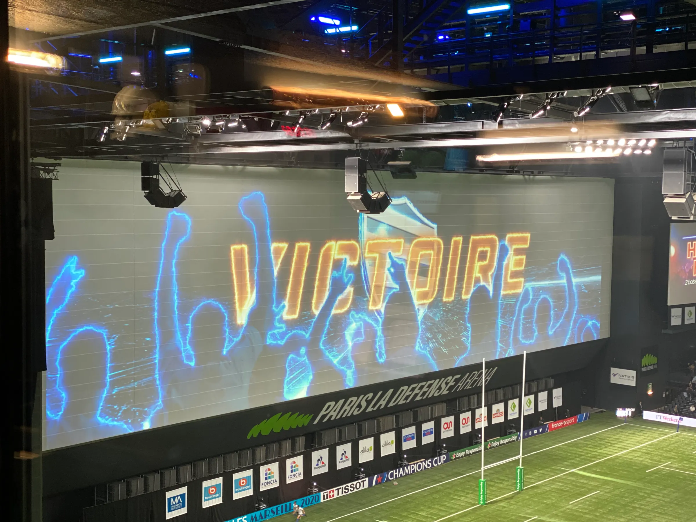 U Arena — Pilotage audiovisuel du stade